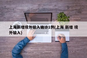 上海新增境外输入确诊1例(上海 新增 境外输入)